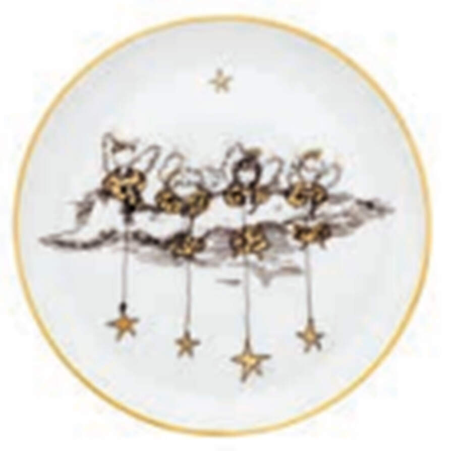 Chasing Stars 5" Ashtray by Vista Alegre-1
