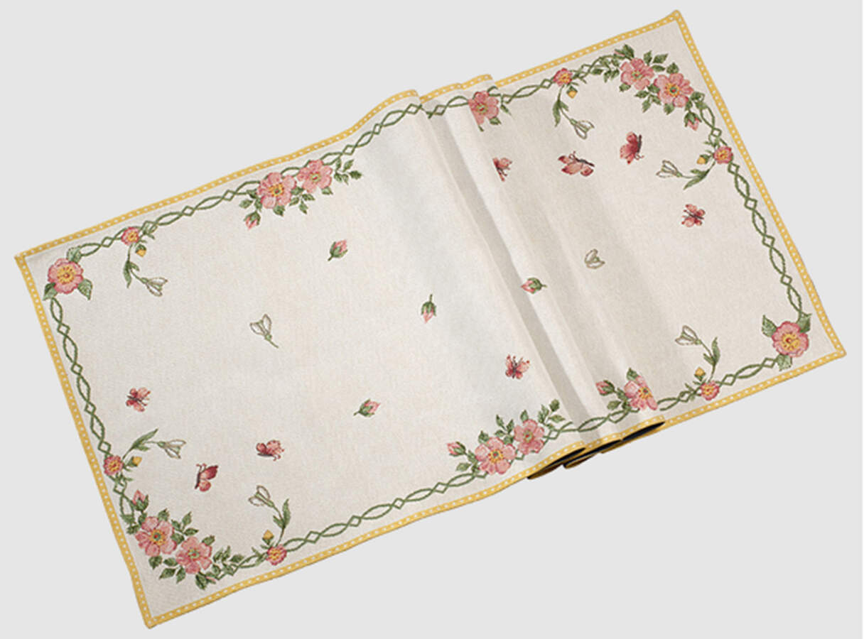 Spring Fantasy 19" x 56" Cloth Table Runner by Villeroy & Boch-1