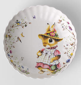 Spring Fantasy 9" Round Serving Bowl by Villeroy & Boch-1