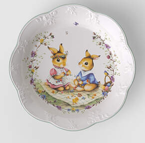 Spring Fantasy 9" Round Serving Bowl by Villeroy & Boch-1