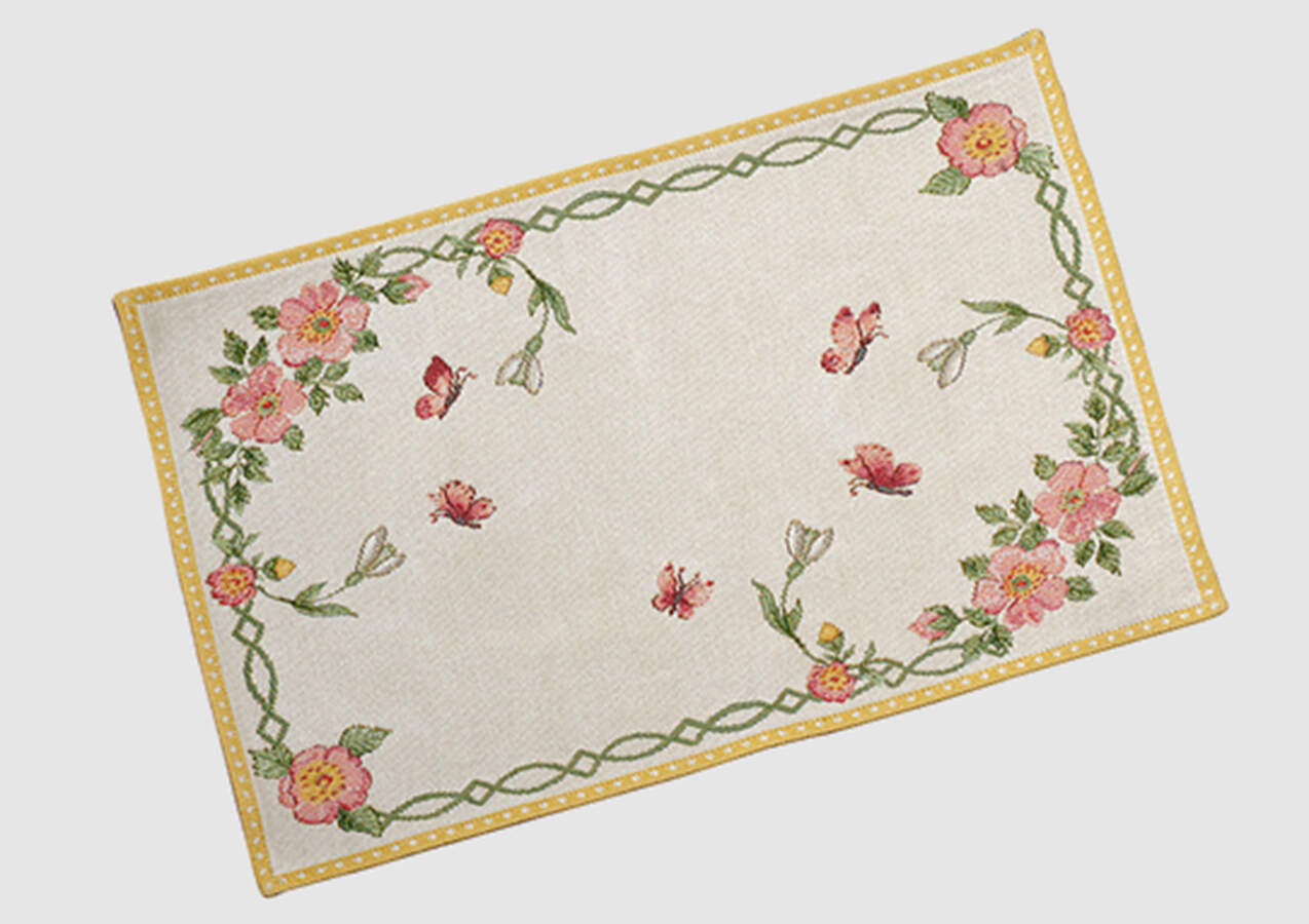Spring Fantasy Embroidered Cloth Placemat by Villeroy & Boch-1