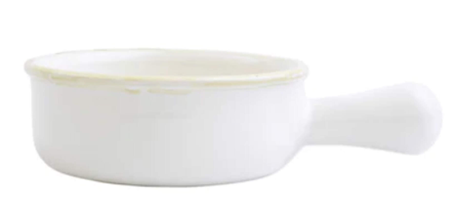 Italian Bakers 7" Round Handled Baker by Vietri (Italy)-1