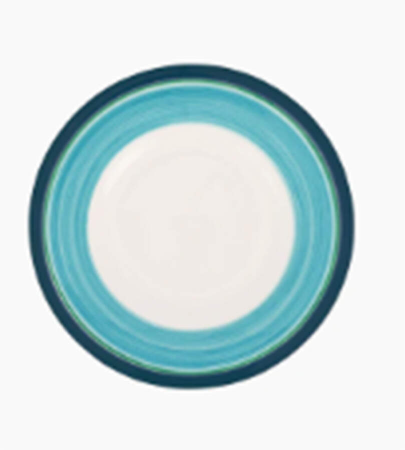 Lisbon Salad/Dessert Plate by Vietri (Italy)-1