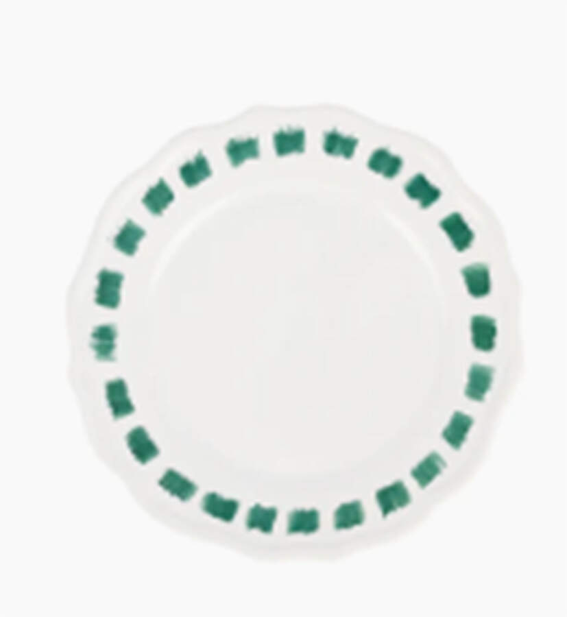 Lisbon Salad/Dessert Plate by Vietri (Italy)-1