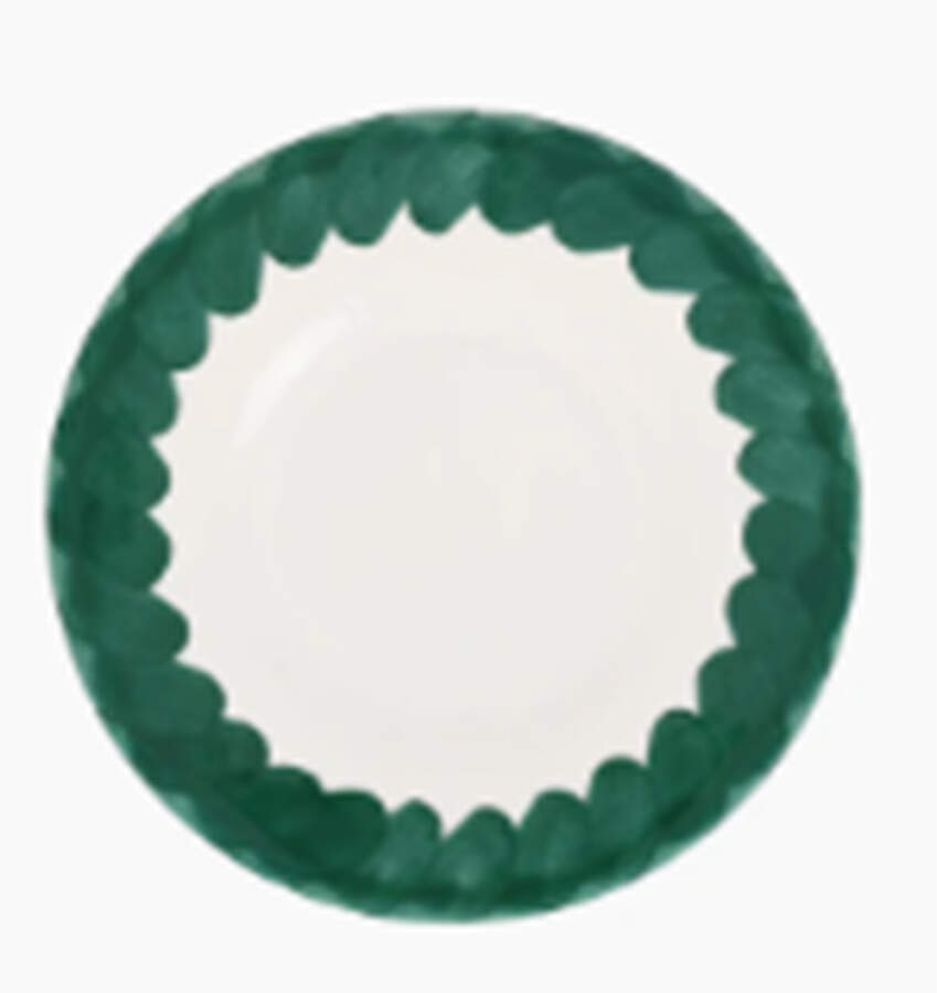 Lisbon Salad/Dessert Plate by Vietri (Italy)-1