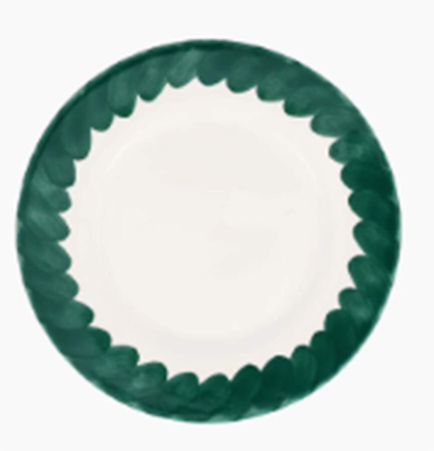 Lisbon Dinner Plate by Vietri (Italy)-1