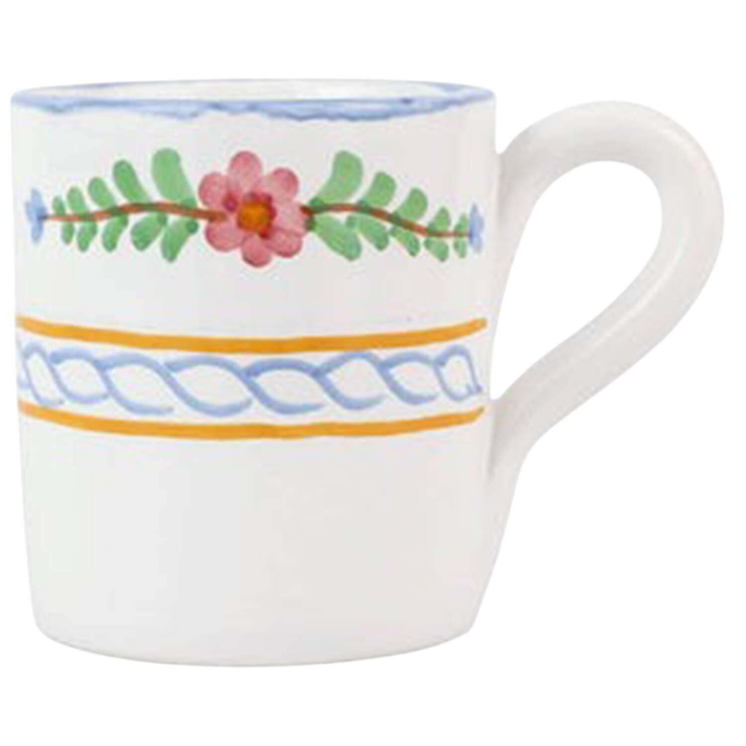 Bella Rosa Mug by Vietri (Italy)-1