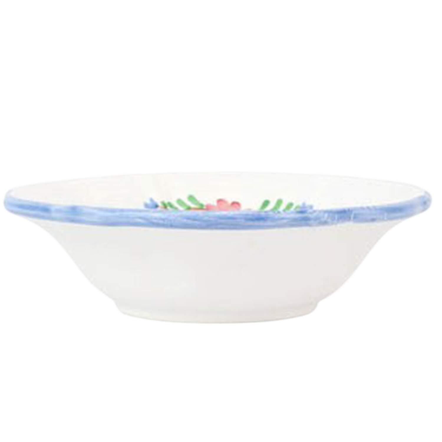 Bella Rosa Coupe Cereal Bowl by Vietri (Italy)-1