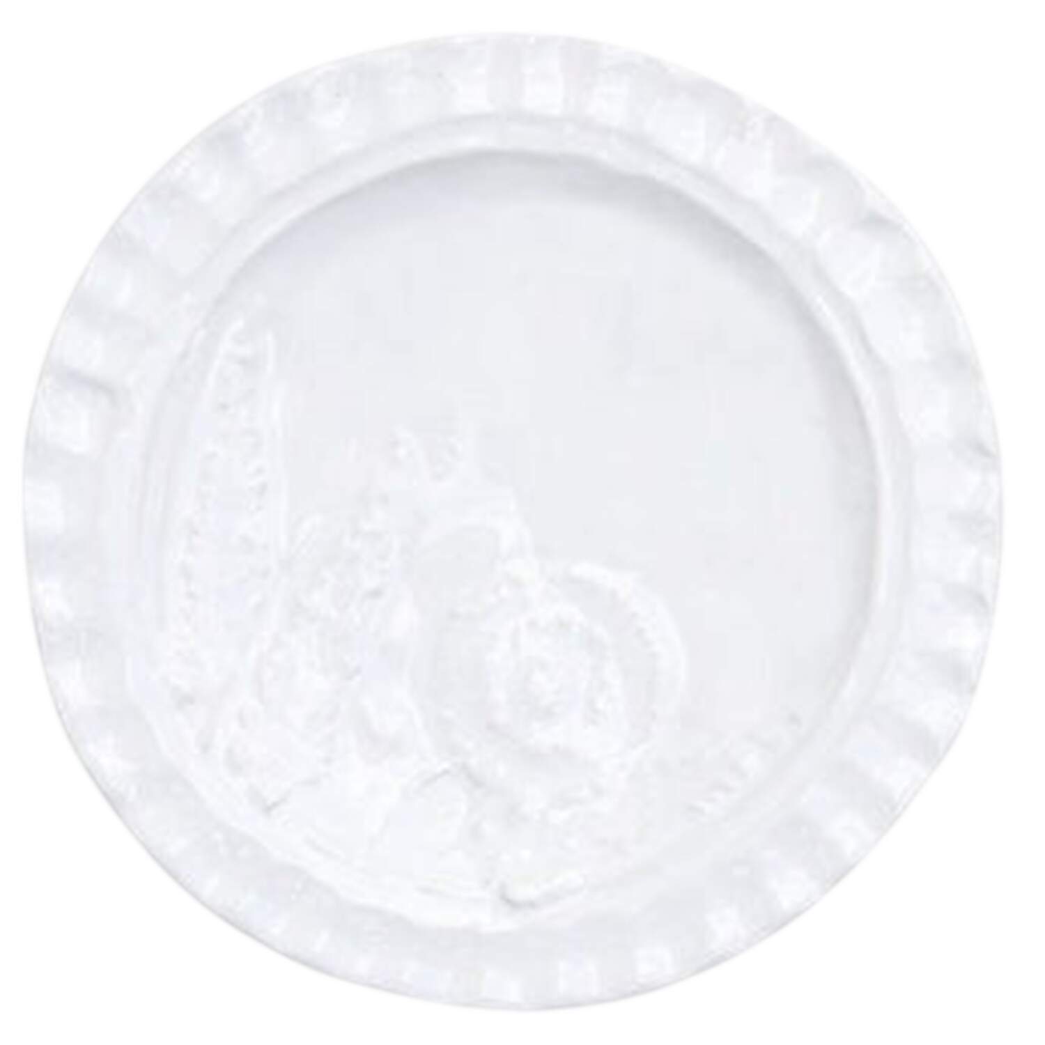 Pietra Fiori Canape Plate by Vietri (Italy)-1
