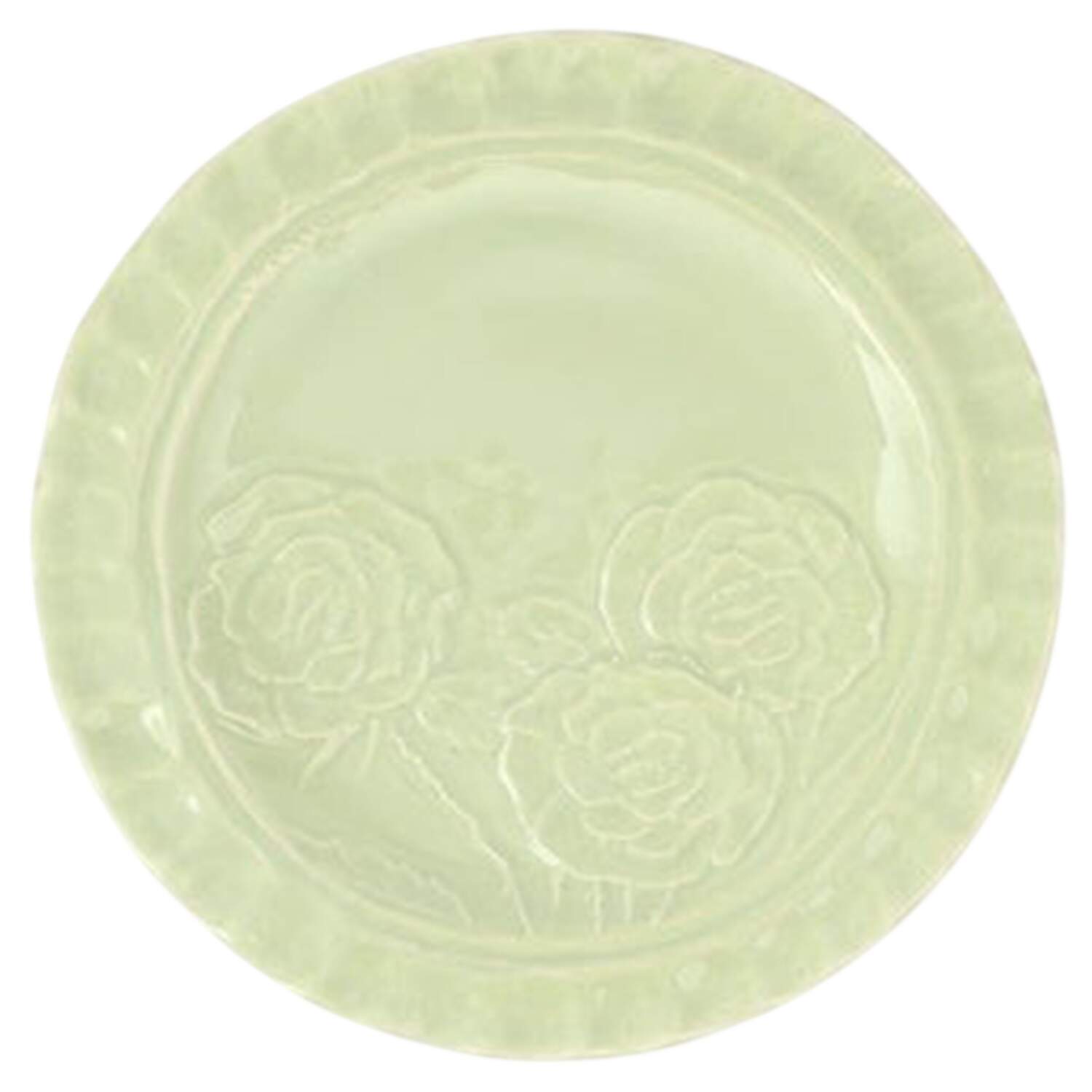Pietra Fiori Canape Plate by Vietri (Italy)-1