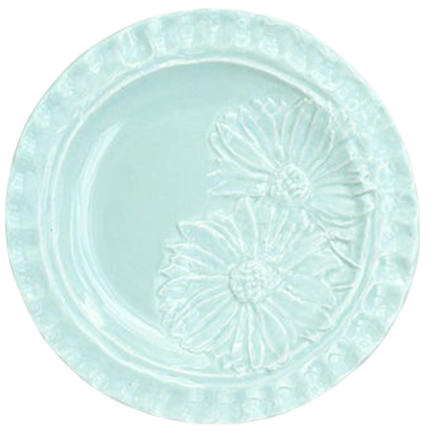 Pietra Fiori Canape Plate by Vietri (Italy)-1