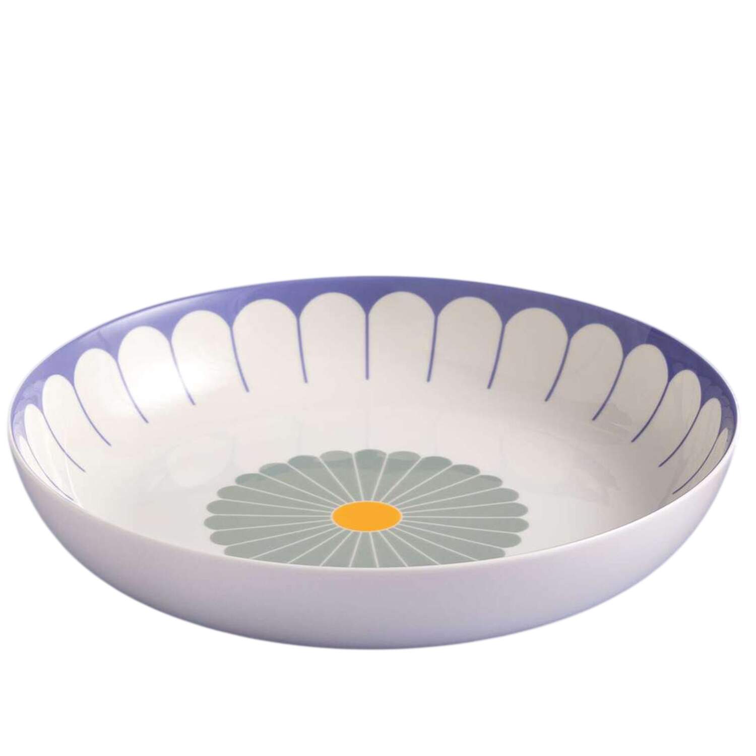 Fleur 15" Shallow Round Bowl by Villeroy & Boch-1