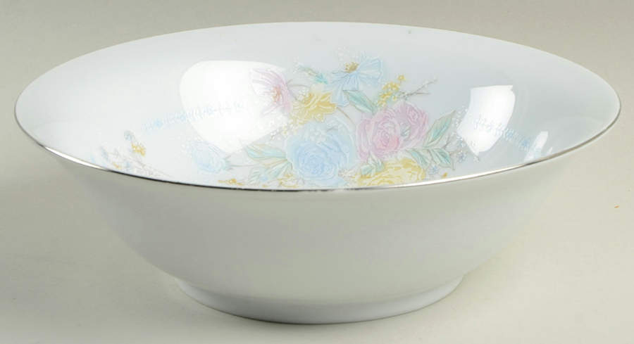 WHJ9 9" Round Vegetable Bowl by White Jade-1