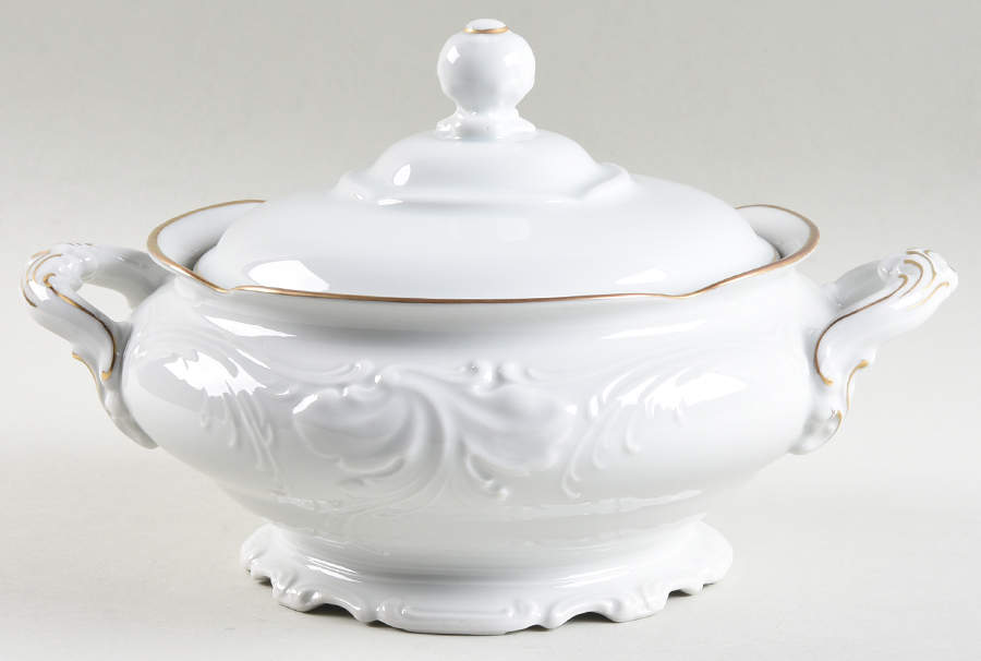 Casa Oro Round Covered Vegetable by Wawel-1