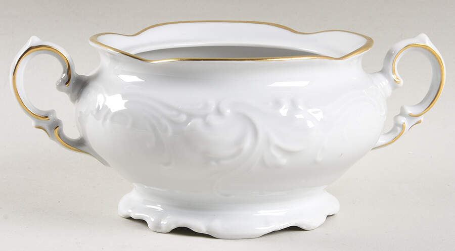Casa Oro Sugar Bowl No Lid by Wawel-1