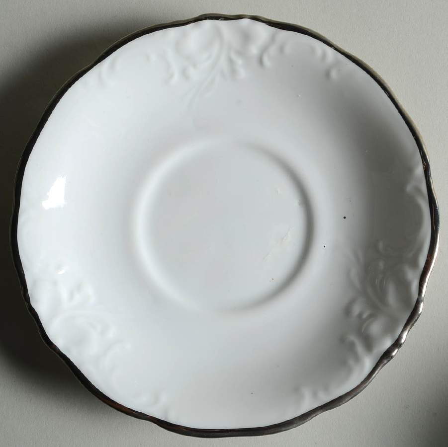 Platin Saucer for Footed Cup by Wawel-1