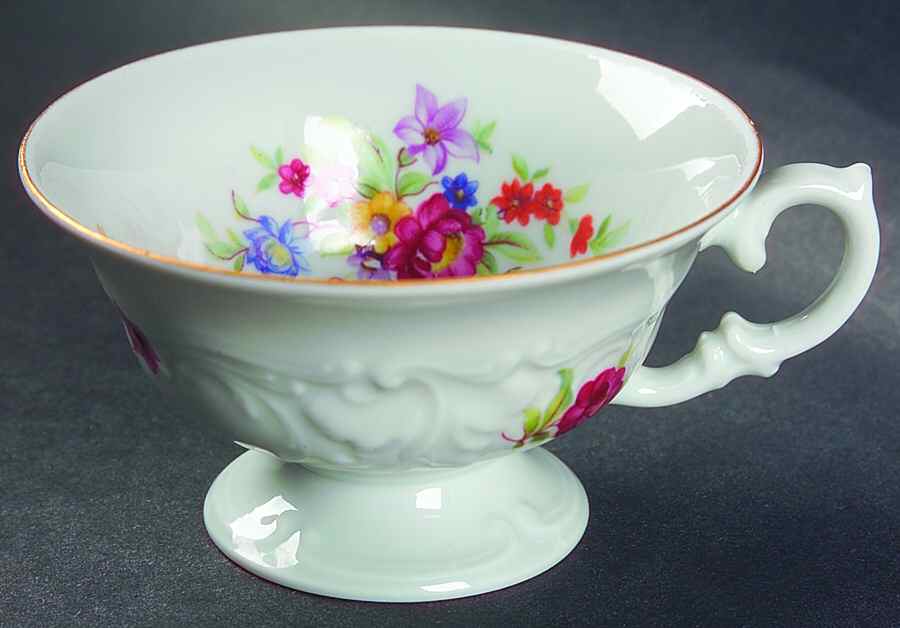 Meissen Flower Footed Cup by Wawel-1
