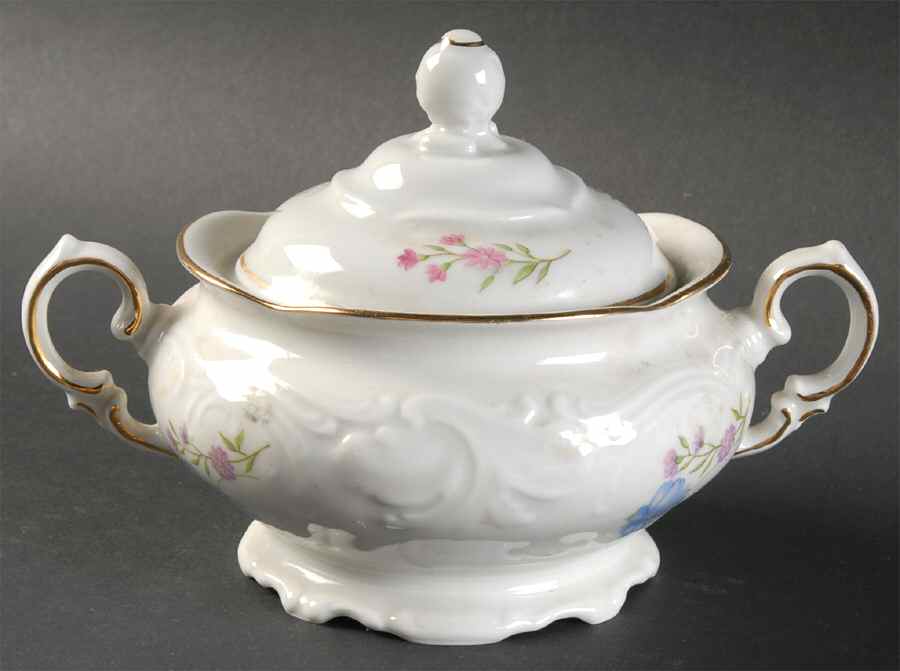 Sonata Sugar Bowl & Lid by Wawel-1