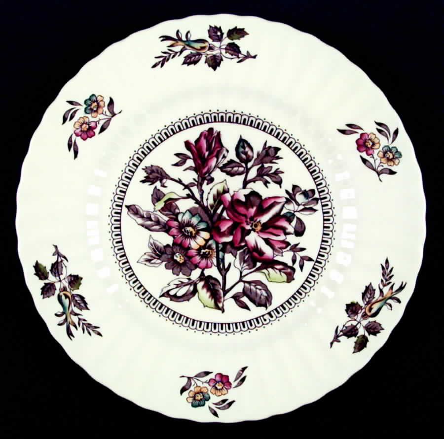 Hedgerow Dinner Plate by Wade (England)-1