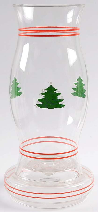 Christmas Tree (2 Piece) Glassware Hurricane Lamp by Waechtersbach-1