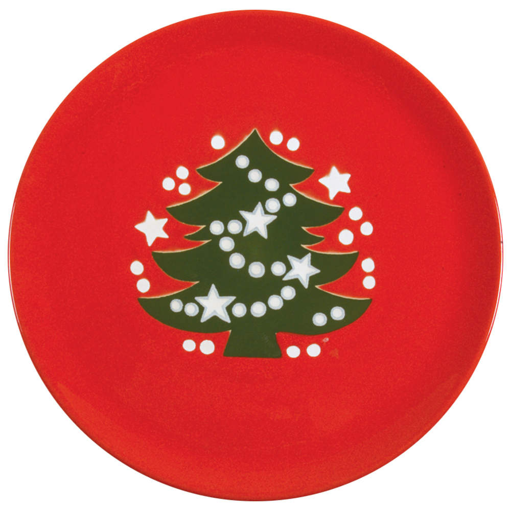 Christmas Tree Salad Plate by Waechtersbach-1
