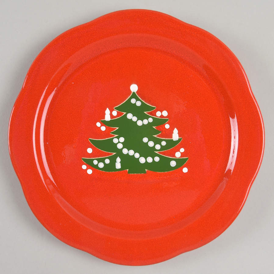 Christmas Tree Salad Plate by Waechtersbach-1