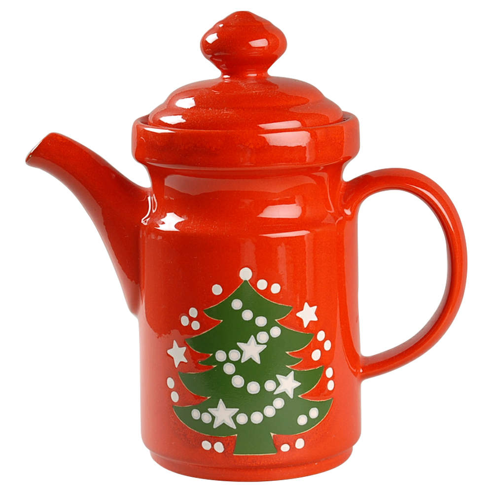 Christmas Tree Coffee Pot & Lid by Waechtersbach-1