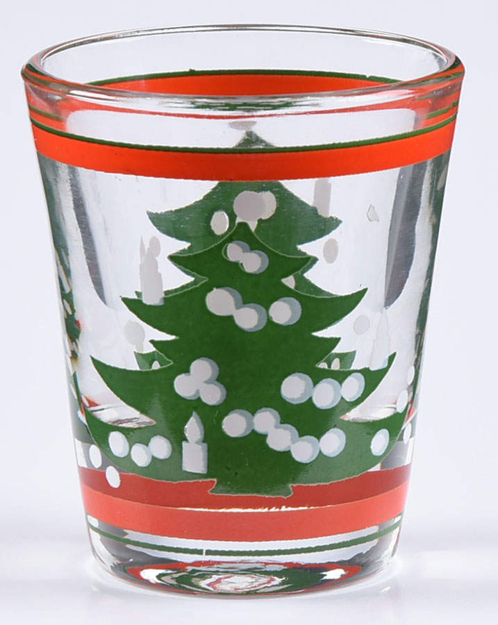 Christmas Tree Glassware Shot Glass by Waechtersbach-1