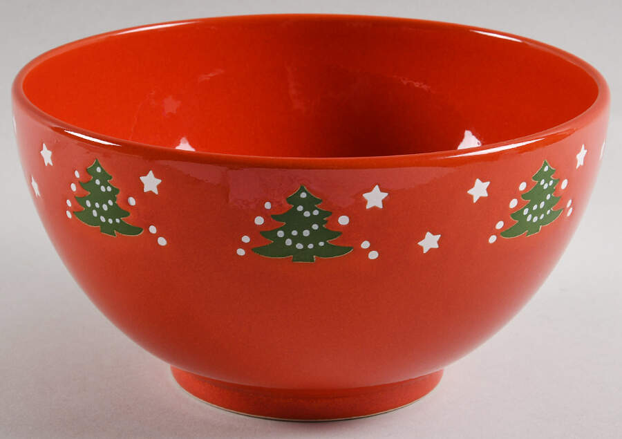 Christmas Tree 7" Round Vegetable Bowl by Waechtersbach-1