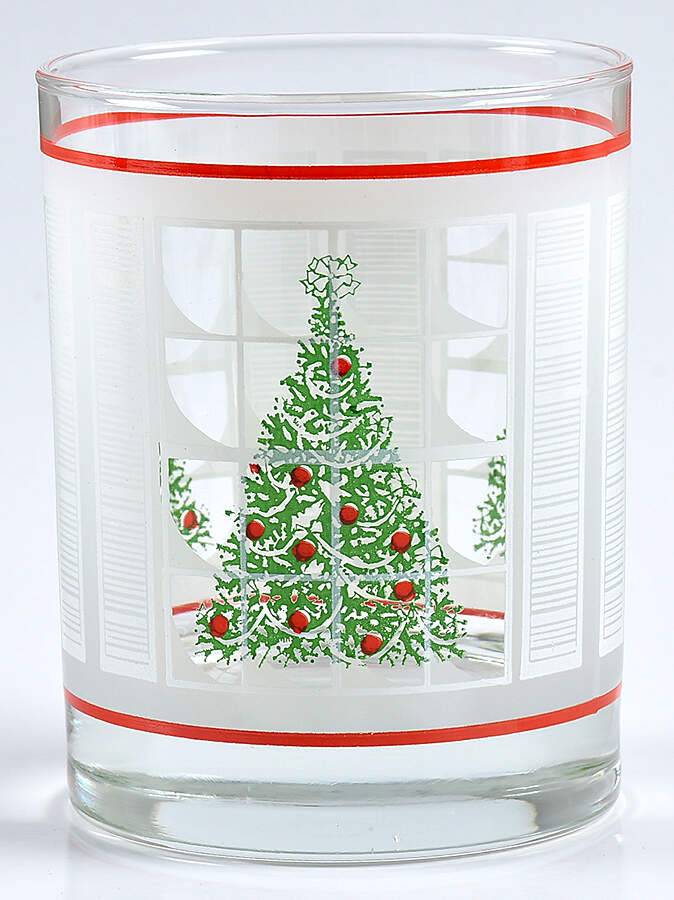 Christmas Tree 14 Oz Glassware Double Old Fashioned by Waechtersbach-1