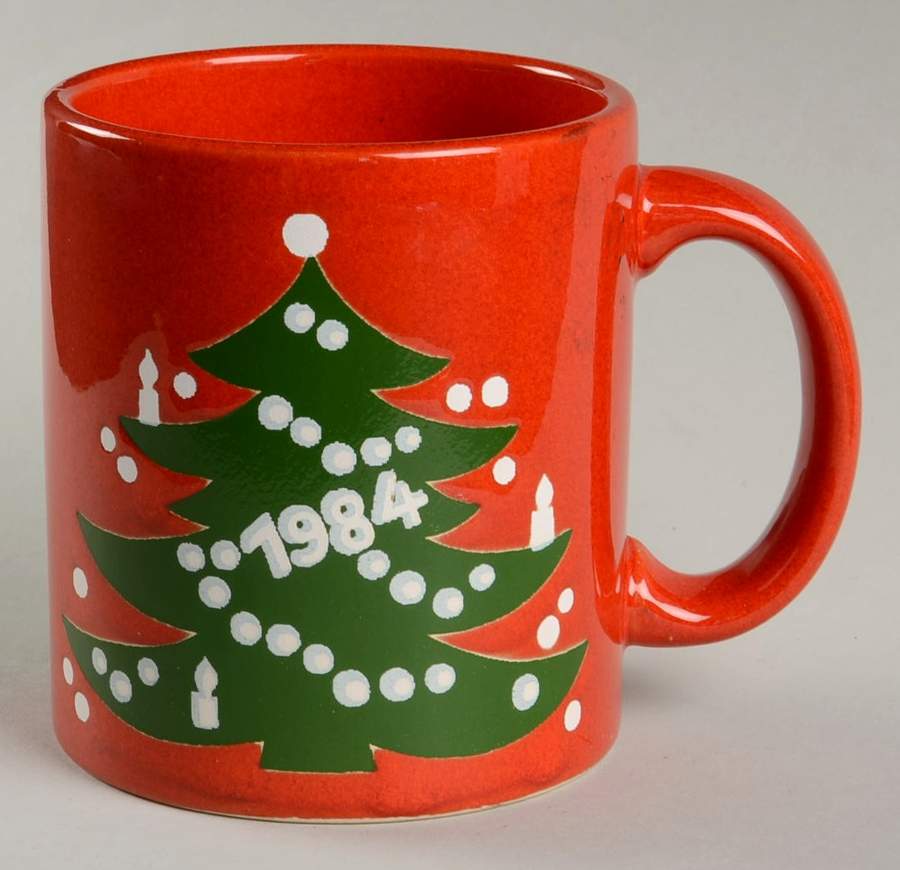 Christmas Tree Red Mug by Waechtersbach-1