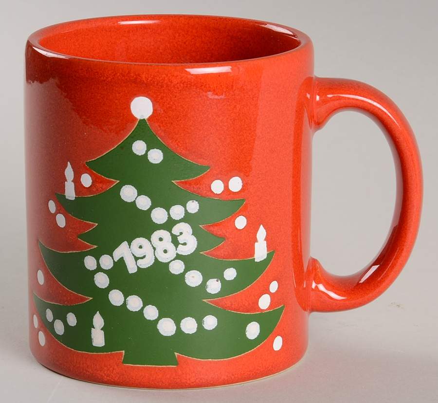 Christmas Tree Red Mug by Waechtersbach-1