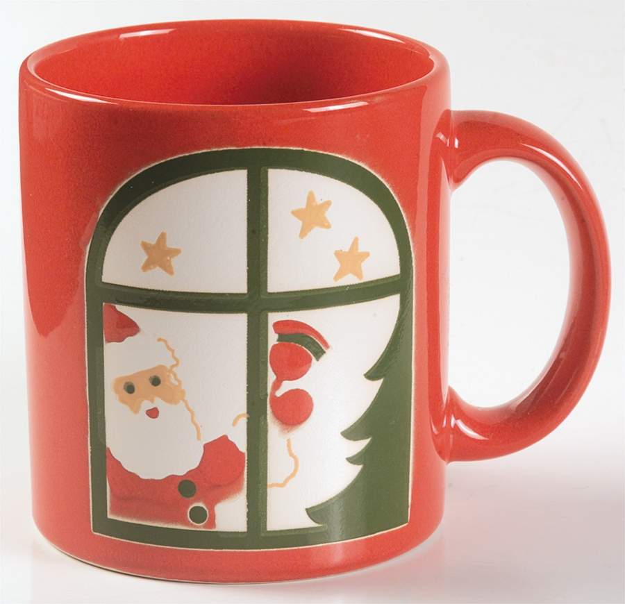 Christmas Tree Red Mug by Waechtersbach-1