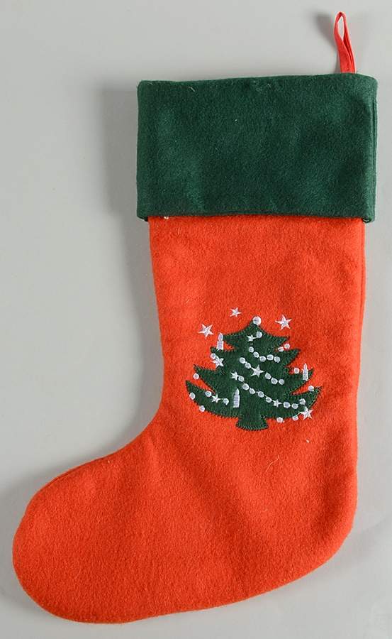 Christmas Tree Cloth Stocking by Waechtersbach-1