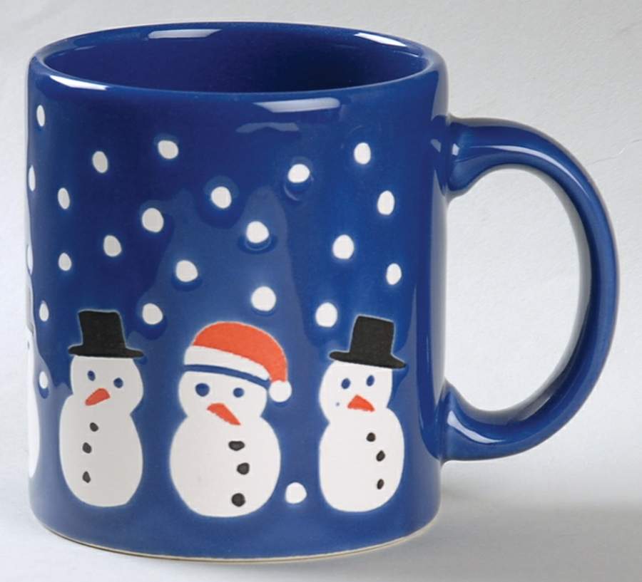 Christmas Tree Blue Mug by Waechtersbach-1