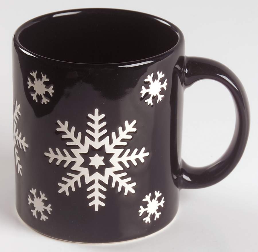 Christmas Tree Black Mug by Waechtersbach-1