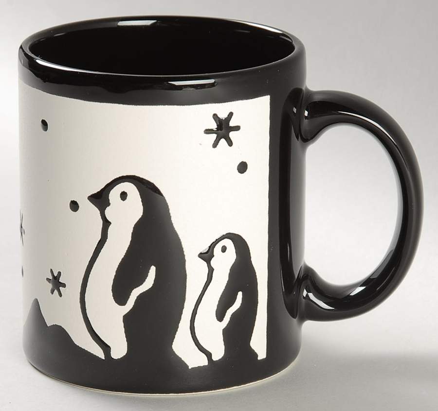Christmas Tree Black Mug by Waechtersbach-1