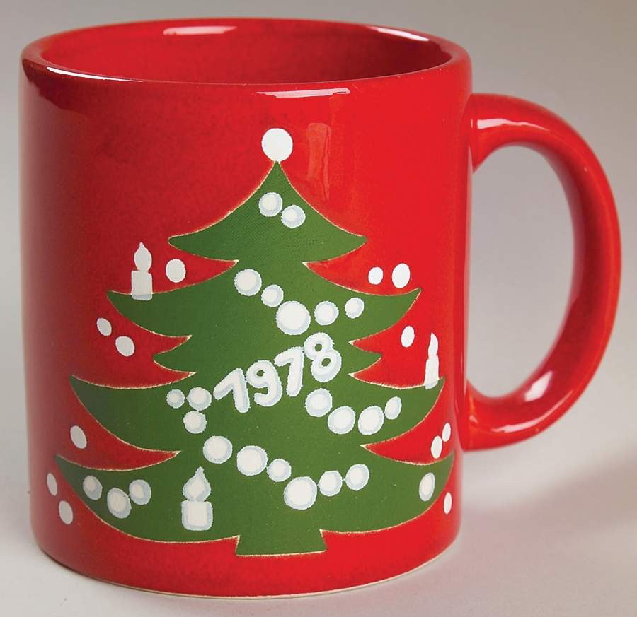 Christmas Tree Red Mug by Waechtersbach-1
