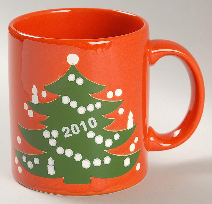Christmas Tree Red Mug by Waechtersbach-1