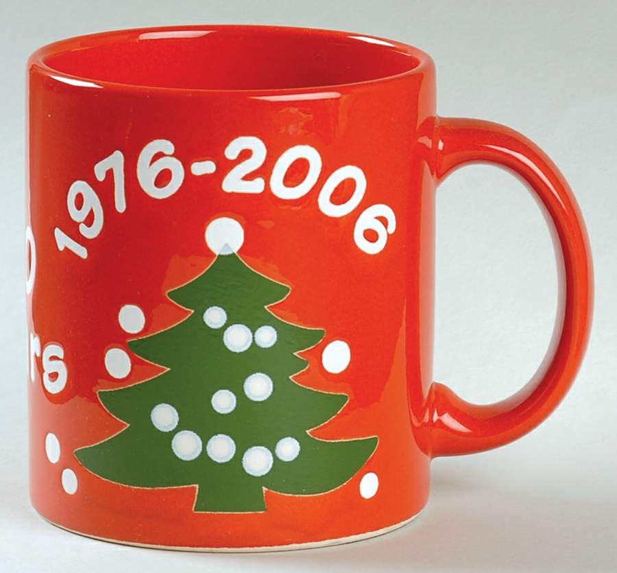 Christmas Tree Red Mug by Waechtersbach-1