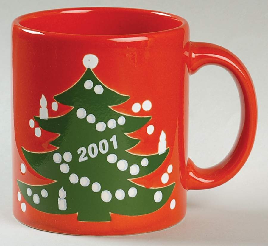 Christmas Tree Red Mug by Waechtersbach-1