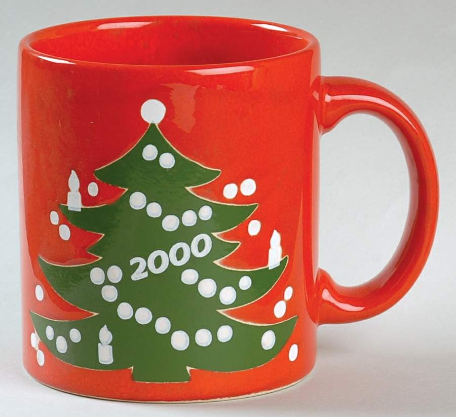 Christmas Tree Red Mug by Waechtersbach-1