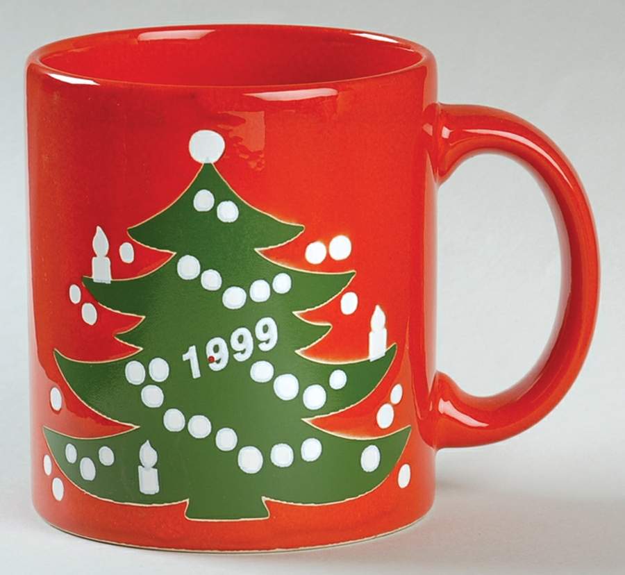 Christmas Tree Red Mug by Waechtersbach-1