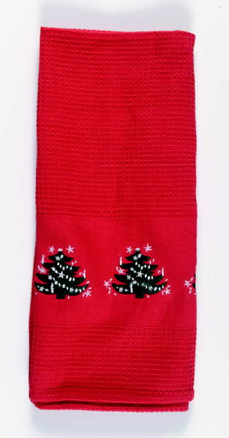 Christmas Tree Dish Towel-Cloth by Waechtersbach-1