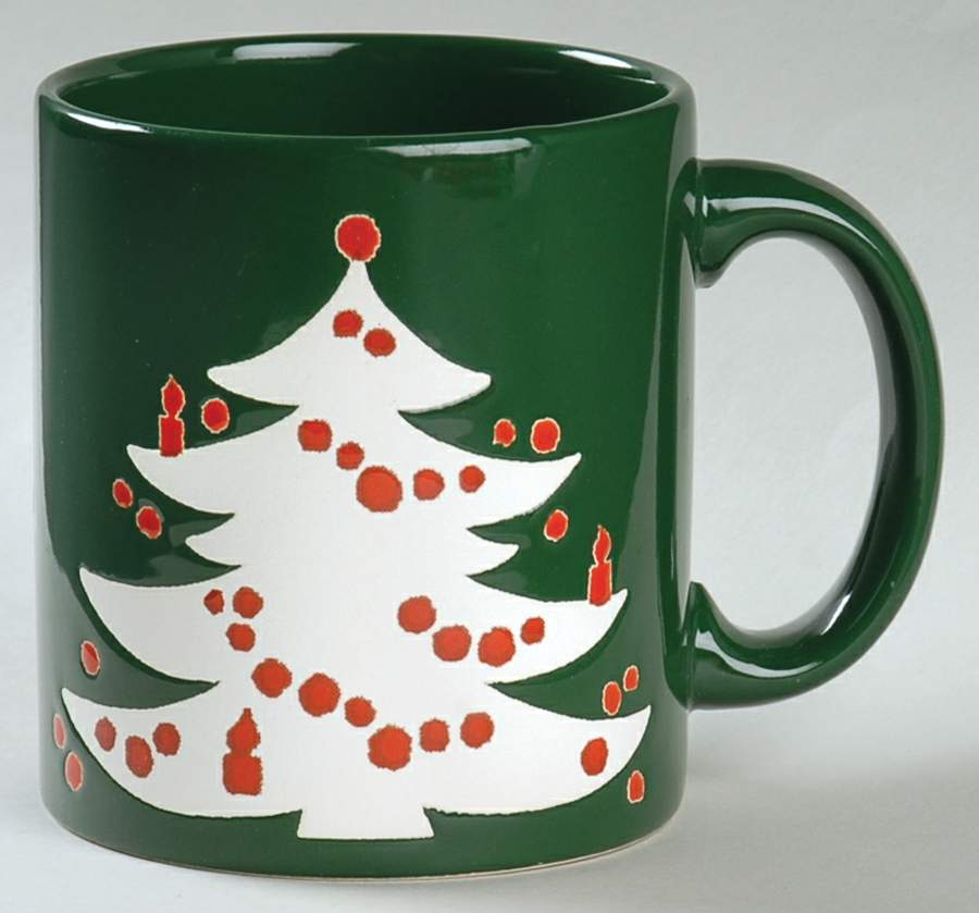 Christmas Tree Green Mug by Waechtersbach-1