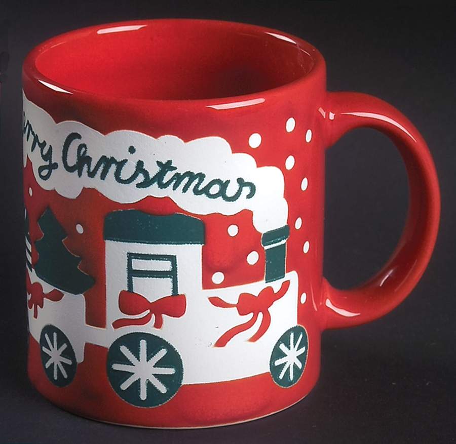 Christmas Tree Red Mug by Waechtersbach-1