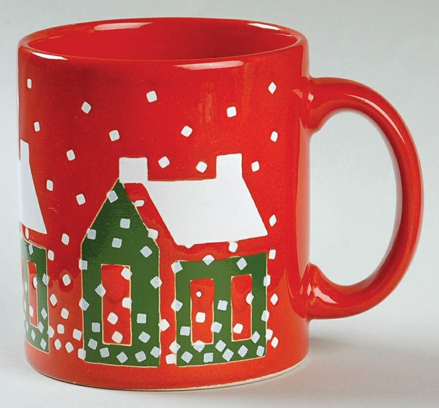 Christmas Tree Red Mug by Waechtersbach-1
