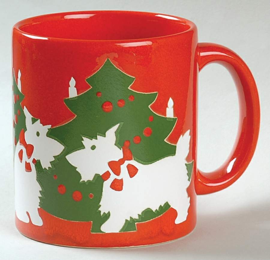 Christmas Tree Red Mug by Waechtersbach-1