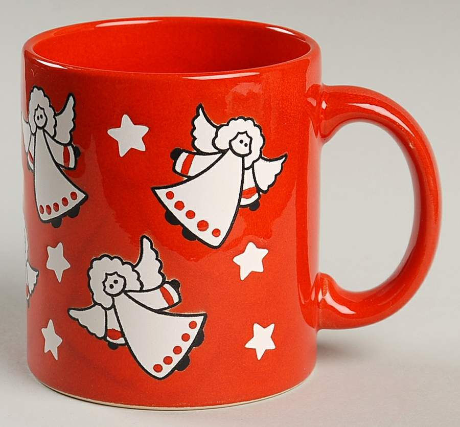 Christmas Tree Red Mug by Waechtersbach-1