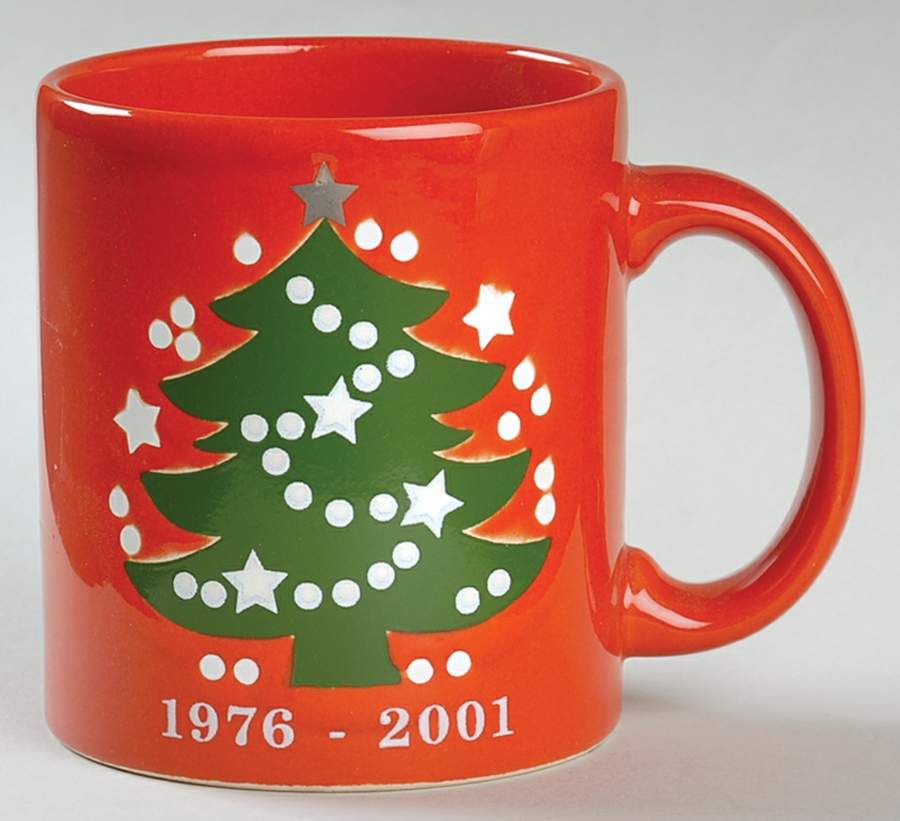 Christmas Tree Red Mug by Waechtersbach-1